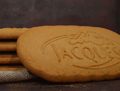 Speculaasvorm met eigen logo